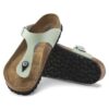 Gizeh Soft Footbed Nubuck Leather Matcha