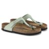 Gizeh Soft Footbed Nubuck Leather Matcha