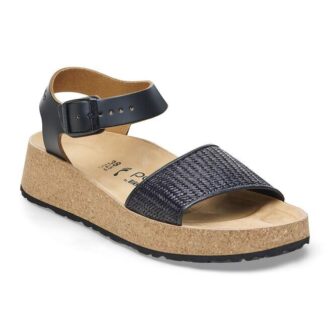 Glenda Raffia Natural Leather Synthetics