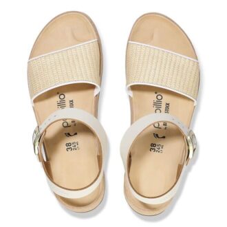 Glenda Raffia Natural Leather Synthetics