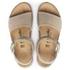 Glenda Suede Leather-Textile Sandcastle
