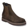 Highwood Slip on Women Suede Leather Mocha