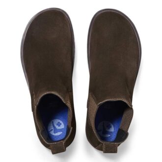 Highwood Slip on Women Suede Leather Mocha