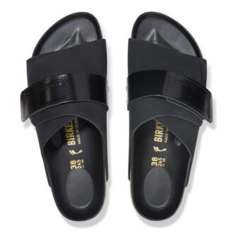Kyoto Nubuck Leather Black