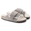 Kyoto Shearling Suede Leather-Shearling Stone Coin