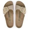 Madrid Big Buckle Natural Leather Nubuck