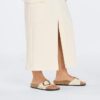 Madrid Big Buckle Natural Leather Nubuck