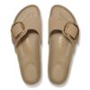 Madrid Big Buckle Natural Leather Oiled