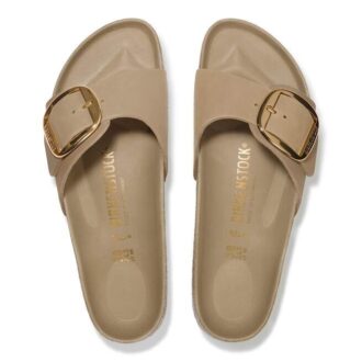 Madrid Big Buckle Natural Leather Oiled