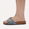 Madrid Big Buckle Natural Leather Oiled