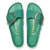 Madrid Big Buckle Natural Leather Patent