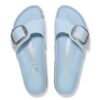 Madrid Big Buckle Natural Leather Patent