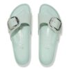 Madrid Big Buckle Natural Leather Patent