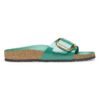Madrid Big Buckle Natural Leather Patent