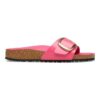 Madrid Big Buckle Natural Leather Patent