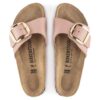 Madrid Big Buckle Nubuk Leather
