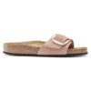 Madrid Big Buckle Nubuk Leather