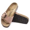 Madrid Big Buckle Nubuk Leather