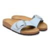 Madrid Big Buckle Nubuk Leather