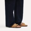 Madrid Big Buckle Nubuk Leather