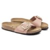 Madrid Big Buckle Nubuk Leather