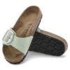 Madrid Big Buckle Nubuk Leather
