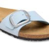 Madrid Big Buckle Nubuk Leather
