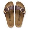 Madrid Big Buckle Raffia Textile