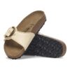 Madrid Big Buckle Raffia Textile