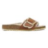 Madrid Big Buckle Shearling Natural Leather Oiled