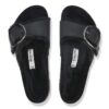 Madrid Big Buckle Shearling Natural Leather Oiled