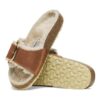 Madrid Big Buckle Shearling Natural Leather Oiled