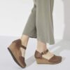 Mary Ring-Buckle Natural Leather