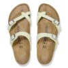 Mayari Nubuck Leather Faded Lime