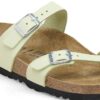 Mayari Nubuck Leather Faded Lime