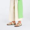 Mayari Nubuck Leather Faded Lime