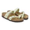 Mayari Nubuck Leather Faded Lime