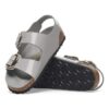 Milano Big Buckle Natural Leather Patent