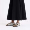 Milano Big Buckle Natural Leather Patent
