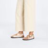 Milano Big Buckle Natural Leather Patent