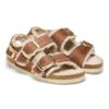 Milano Big Buckle Shearling Natural Leather Oiled