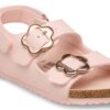 Milano Flower Buckle Kids Birko-Flor