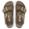 Milano Rivet Logo Natural Leather Embossed