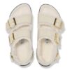Milano Shearling Natural Leather-Shearling High Shine Ecru