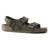Milano Soft Footbed Birko-Flor Desert Soil Camo Green
