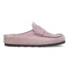 Naples Wrapped Suede Leather Faded Purple