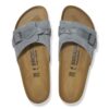 Oita Braided Suede Leather Basalt Gray