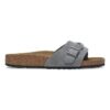 Oita Braided Suede Leather Basalt Gray