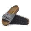 Oita Braided Suede Leather Basalt Gray