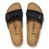 Oita Braided Suede Leather Black